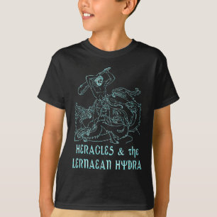Heracles and the Lernaean Hydra T-Shirt