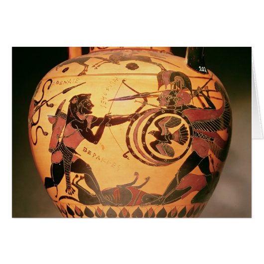 Heracles fighting Geryon (Front Horizontal)