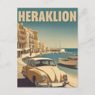 Heraklion, Iraklio. greece vocation Postcard