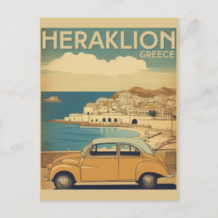Heraklion, Iraklio. greece vocation Postcard