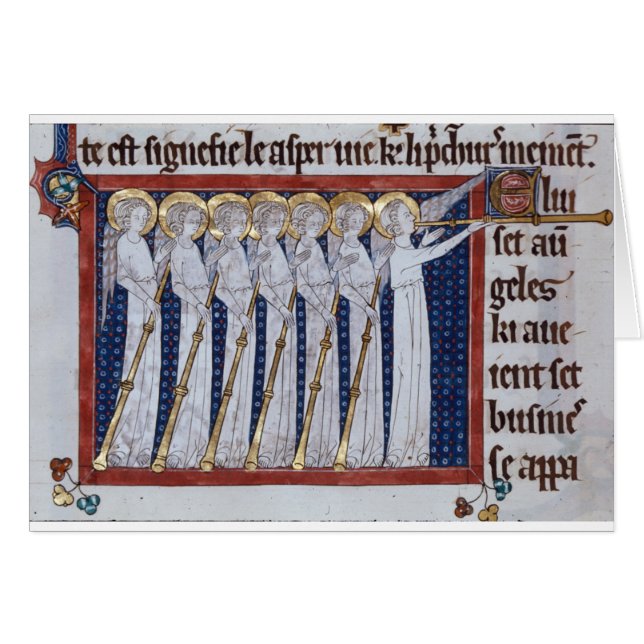 Herald Angels Blank Card (Front Horizontal)
