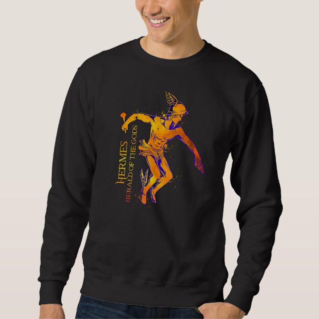 Herald of the gods  Hermes Sweatshirt (Front)