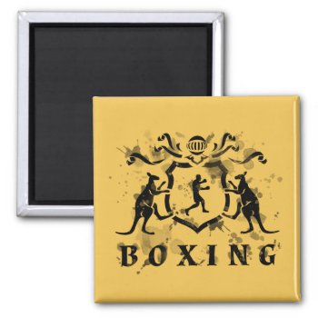 Heraldic Boxing Magnet by LVMENES at Zazzle