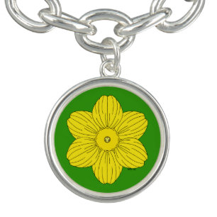 Heraldic Daffodil Bracelet