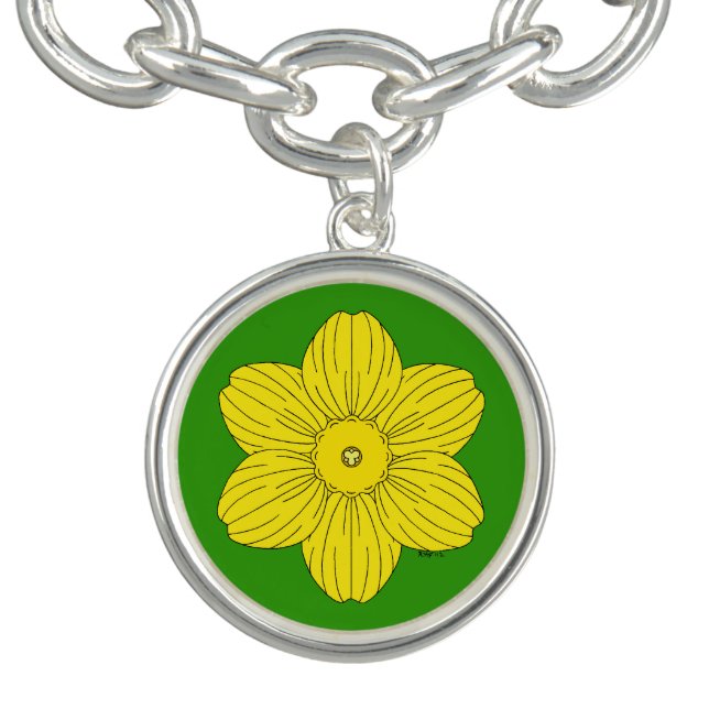 Heraldic Daffodil Bracelet (Design)