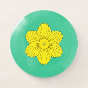 Heraldic Daffodil Wham-O Frisbee