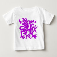 Heraldic Dragon 01 - Purple