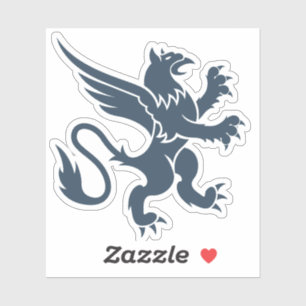 Heraldic Griffin  Sticker