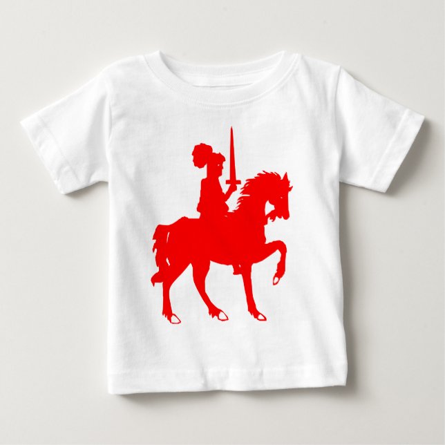 Heraldic Knight Baby T-Shirt (Front)