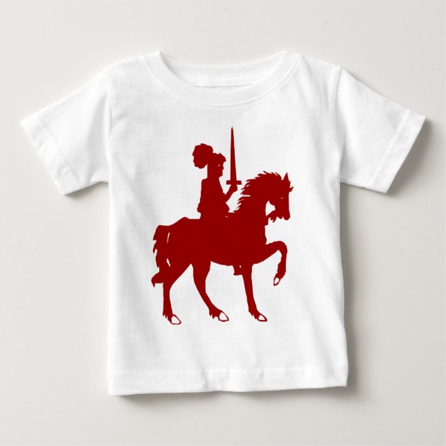 Heraldic Knight Baby T-Shirt (Front)