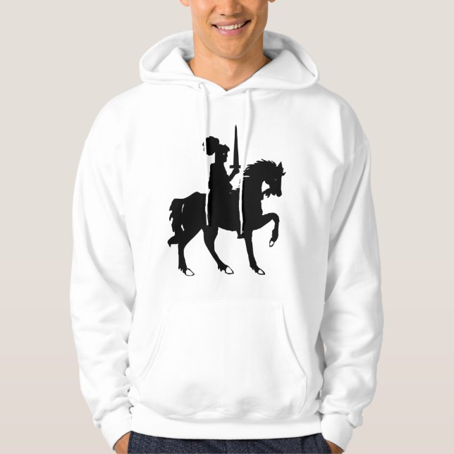 Heraldic Knight Hoodie (Front)