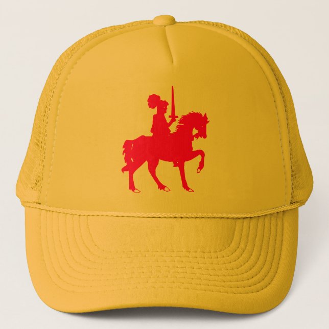 Heraldic Knight Trucker Hat (Front)