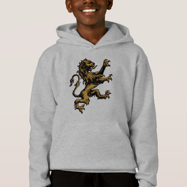 Heraldic Lion Hoodie (Front)