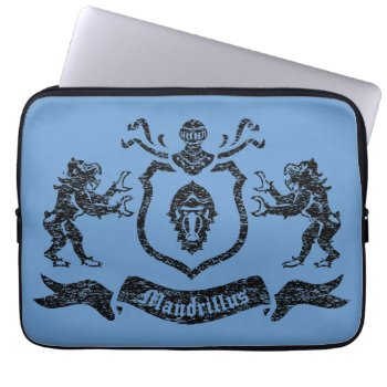 Heraldic Mandrills - Laptop Sleeve by LVMENES at Zazzle