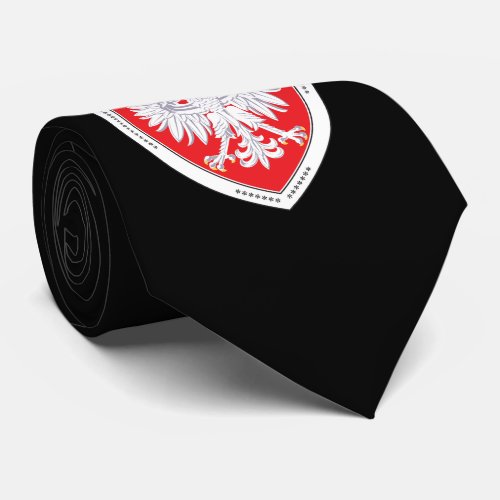 Heraldic Polish Eagle Tie