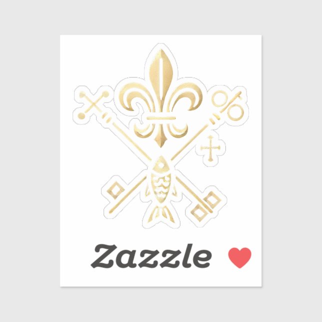 Heraldic symbols sticker (Sheet)