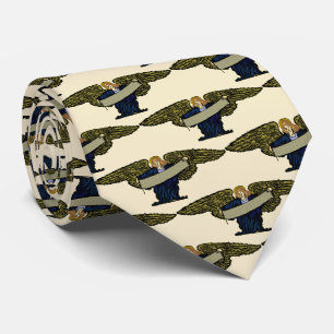 Heralding Angel with Scroll Neck Tie