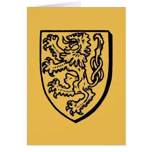 Heraldry: Lion Cards (Front)