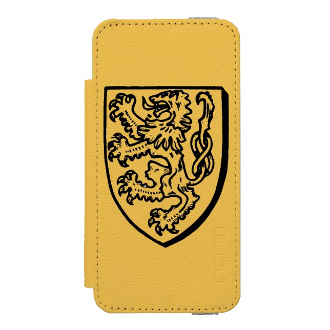 Heraldry: Lion Incipio iPhone Wallet Case (Folio Front)