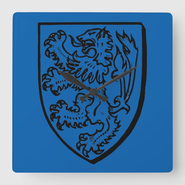 Heraldry Square Wall Clock (Front)