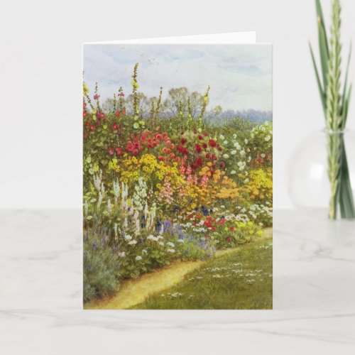 Herb and Flower Pathway Card