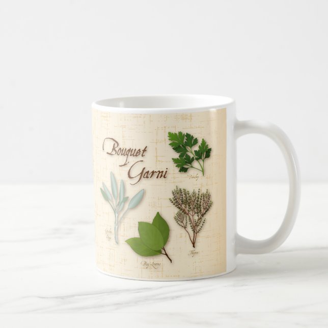 Herb Bouquet Mug (Right)