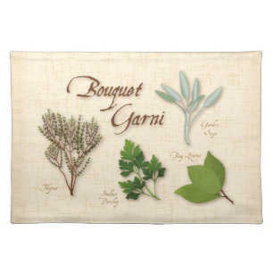 Herb Bouquet Placemat