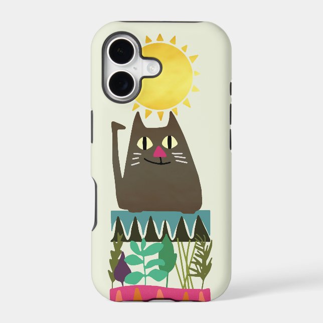 herb cat Case-Mate iPhone case (Back)