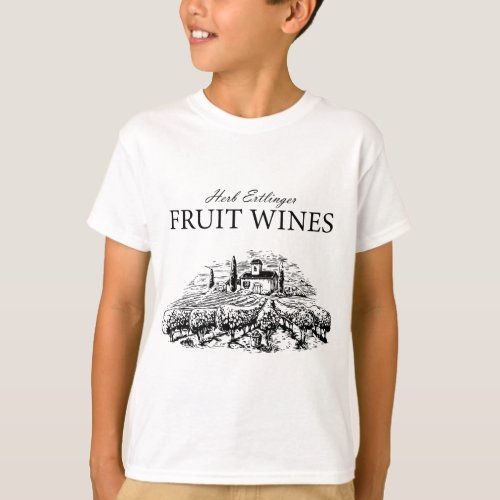 Herb_ertlinger_fruit_wines_schitts_creek_ T_Shirt
