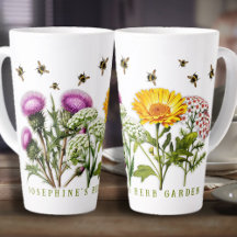 Herb Garden Bumblebees Personalized