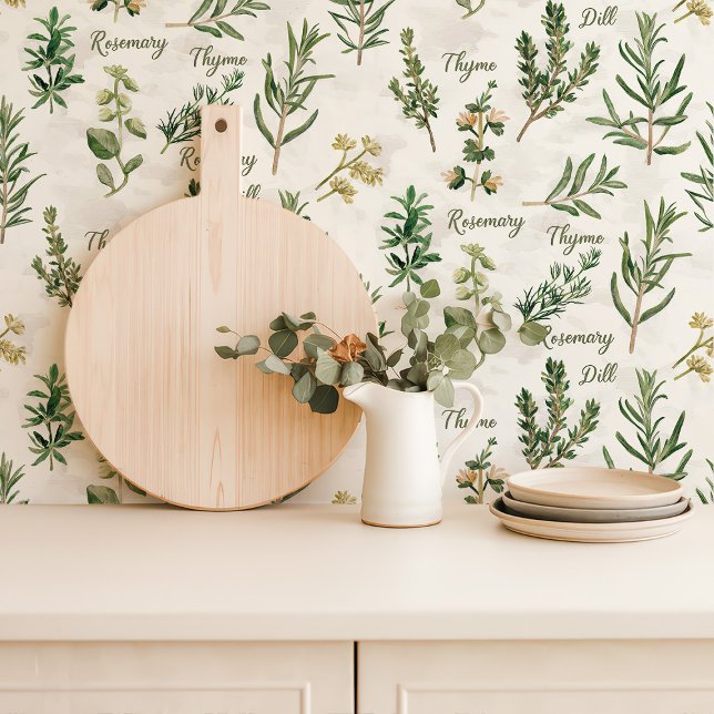 Herb Garden Kitchen Wallpaper (Creator Uploaded)