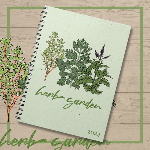 Herb Garden  Notebook