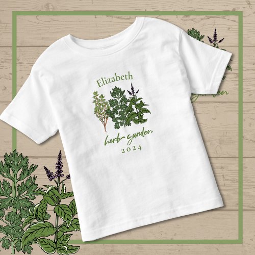 Herb Garden  Toddler T_shirt