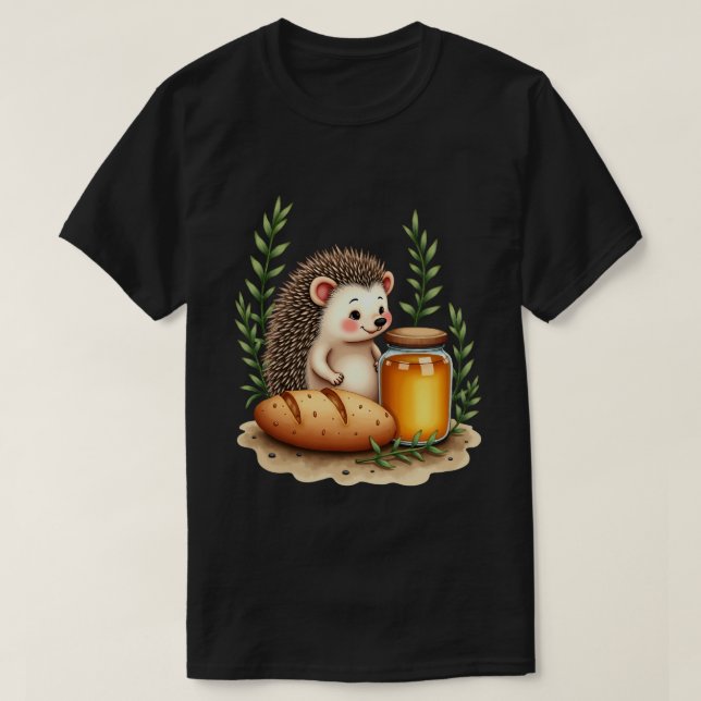 Herb Hedgehog T-Shirt (Design Front)
