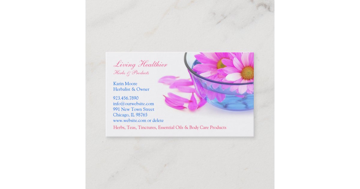 Herb/Natural Business Card