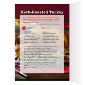 Herb Roasted Turkey Cards (Inside (Left))