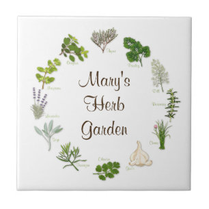 Herb Tile for your Herb Garden
