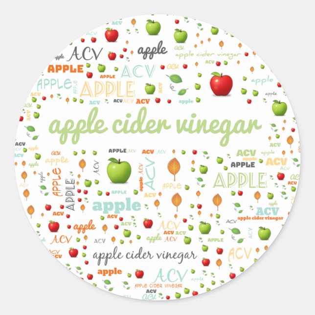 HERB WORD LABEL - APPLE CIDER VINEGAR (Front)