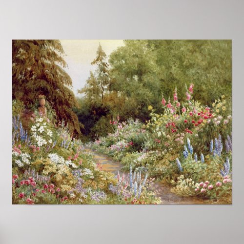 Herbaceous Border Poster