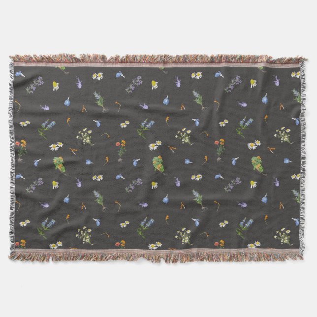 Herbal blanket for fireplace.  (Front)