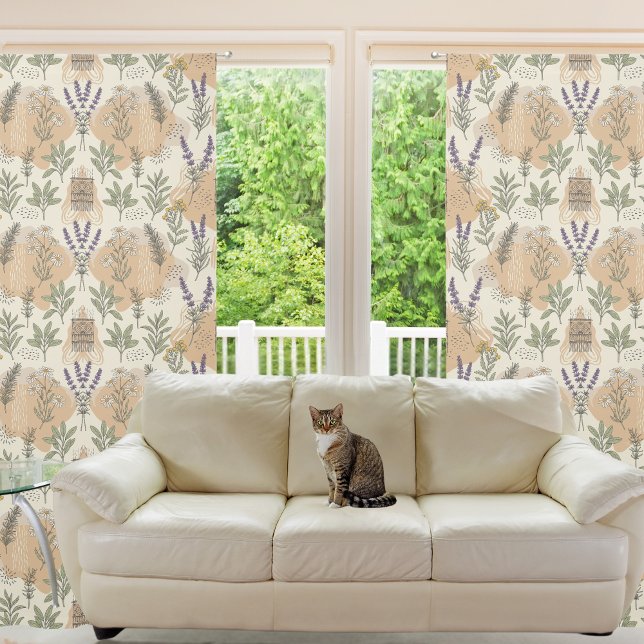 Herbal Blossoms Sheer Curtains (Creator Uploaded)