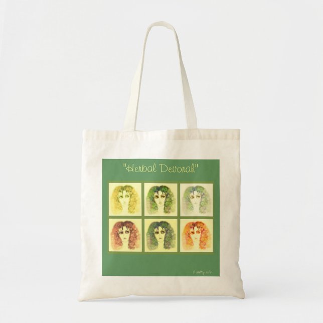 "Herbal Devorah" Tote Bag (Front)