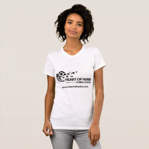 Herbal Education for Life- Heart of Herbs Logo T T-Shirt