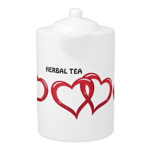 HERBAL HEART TEA POT