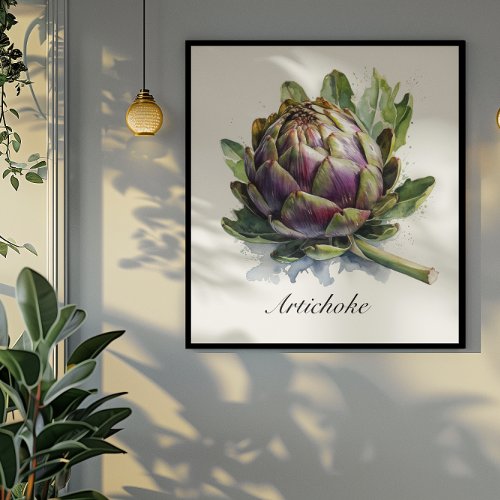 Herbal Life Artichoke customizable  Poster