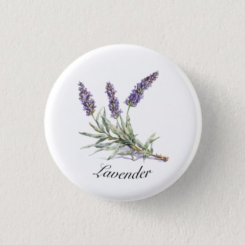 Herbal Life Lavender customizable  Button