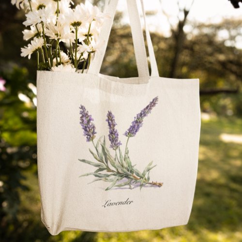 Herbal Life Lavender customizable  Tote Bag