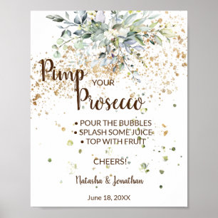 Herbal Pimp your Prosecco Bridal Shower Sign