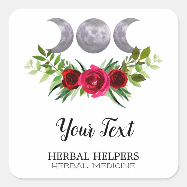 Herbal Remedy Labels (Front)