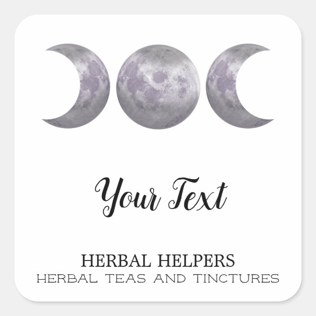 Herbal Tea And Medicine Labels (Front)